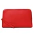 Import Custom Saffiano Vegan Leather Women Make Up Zip Pouch Ladies Cosmetic Bag Case from China