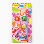 Custom Top Quality Kawaii Pencil Topper Promotional Charm Kids Stationery Set