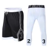 Custom Zipper Pocket Loose Sportswear Breathable Sweat Sport Basketball Short