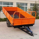 Customized agricultural trailers are sold in large quantities at low prices.