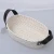 Import Customized Cotton Rope Storage Gift Baby Fabric Laundry Baskets Kitchen Baskets With Leather Handles from China