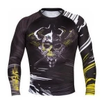 Customized Full Sublimation Sleeve Rash Guards Plain Rush Guard