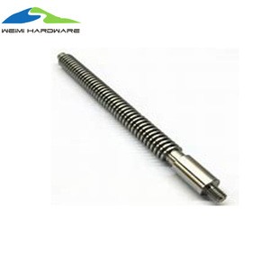 Customized hardware rapid delivery CNC Stainless Steel / brass turning thread Shafts