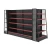 Import Customized Heavy duty Metal Plan Double Sides Store Display Shelf from China