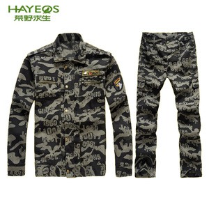 Customized high quality sports camo military uniform