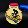 Customized LOGO Cycling Running Swimming Dancing Competing Sports Trophies Medals Plaques Zinc Alloy Metal Medals