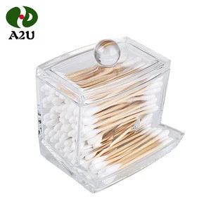 Customized Natural Sterile Disposable Medical Square Box Cotton Buds