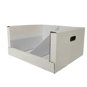 Customized POP Up Counter Product Display Stand Floor Standing Cardboard Display Stand
