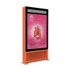 Customized style floor standing scrolling advertising light box
