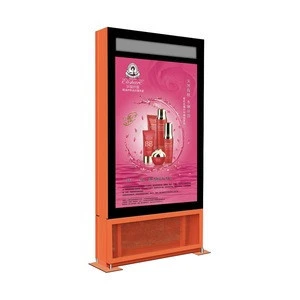 Customized style floor standing scrolling advertising light box