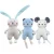 Import Customizes Soft Rabbit Plush Rattle Toy Baby Bunny Hand Bell Rattle Education Toys from China