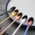 Import Cute Cat Spoons Stainless Steel Hanging Mixing Spoons for Coffee Juice Tea Ice Cream Dessert from China