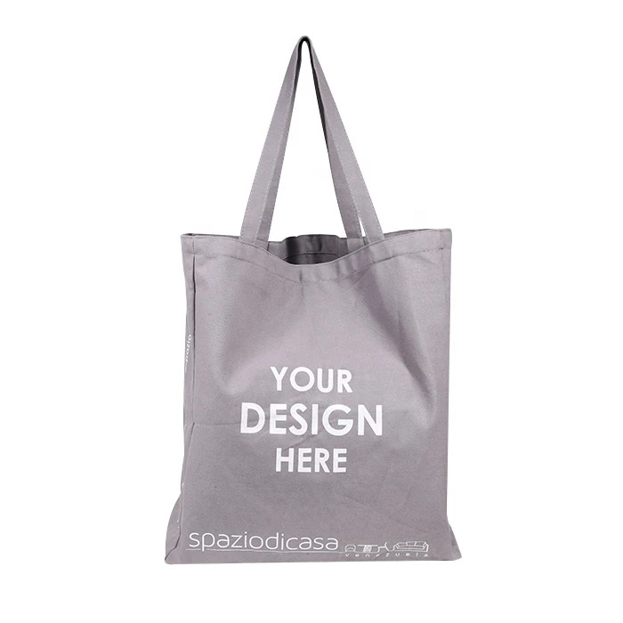 Daily Use Fashion Souvenir Design Ecological Shopping Cotton Tote Custom Print Canvas Bag With Logo