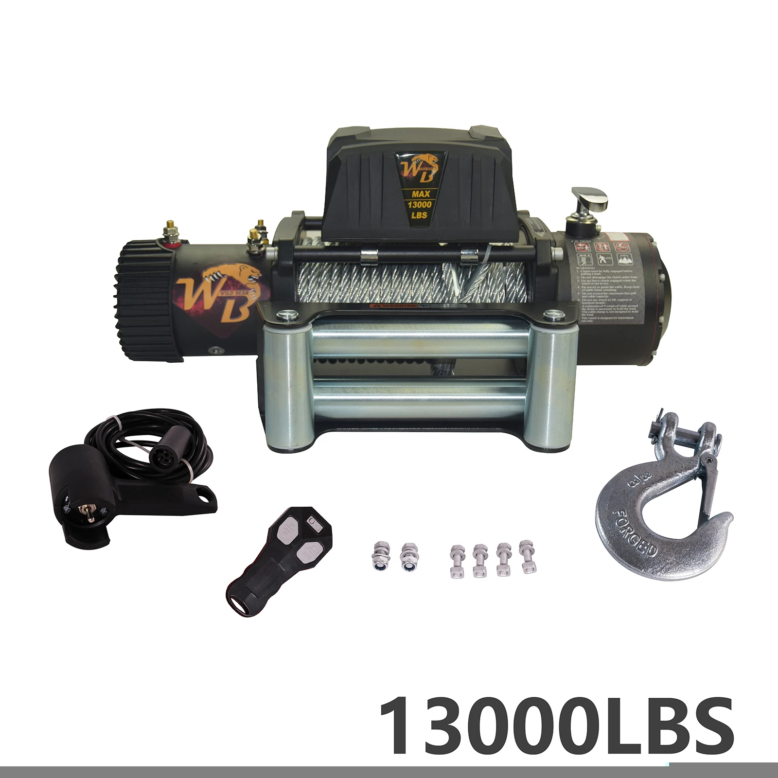 DAO electric winch 4x4 CE certificated 13000lbs electric winch