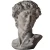 Import David Head Statue Resin Art Craft for Sketch Practice Or  Home Decor from China