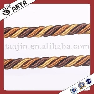 Decoration Ropes Circular Sofas Decorative Rope Solid Color Paracord Cord
