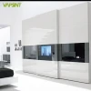 Deluxe Hot Sell lacquer high gloss white wardrobe