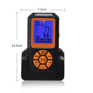 Digital Backlight Wireless Kitchen Food Household Thermometers