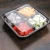 Import disposable 5 compartment plastic containers storage box for fruit from China