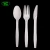 Import Disposable Biodegradable  Forks Spoons And Knives Cornstarch Fork Knife Spoon Cutlery Biodegradable Cutlery Set from China