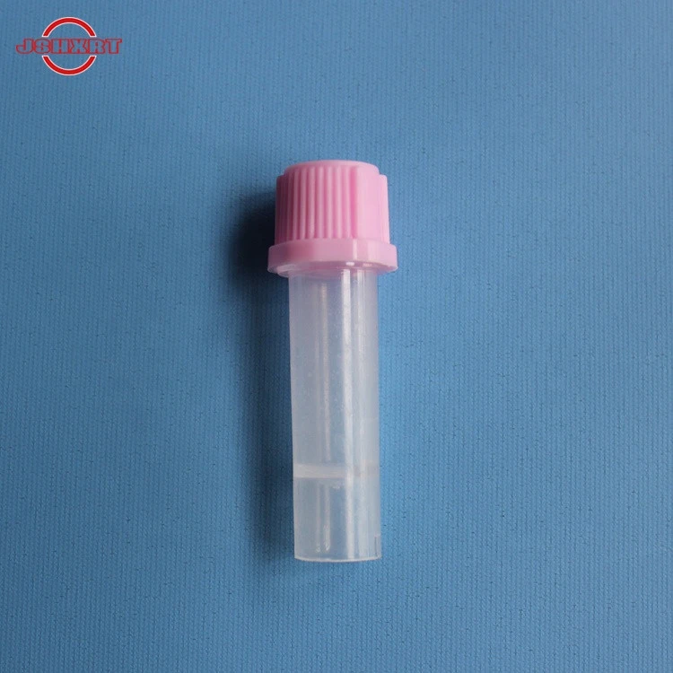 Disposable sterile plastic vacuum tube micro blood-collecting tube