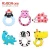 Import Diy Food Grade Silicone Baby Sensory Teething Teether Toys Set from China
