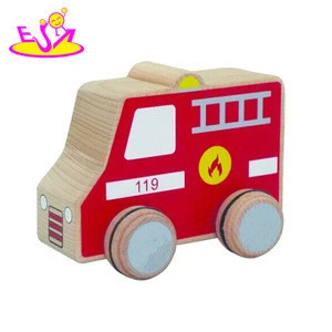 DIY mini wooden ambulance toy car,ambulance car toy Vehicle For Children,Ambulance toys more design for you choose W04A122