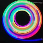 DMX rgb led rope lighting ws 2801 addressable Led strip lights outdoor