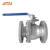 Import DN65 Lever Operated Full Passage JIS 10K Ball Valve with PTFE Seat from China