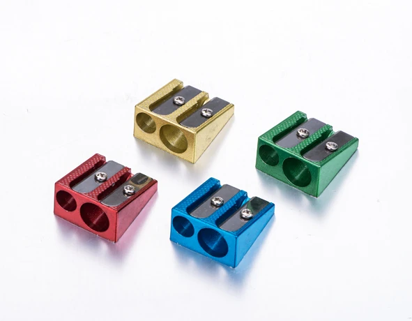 double hole Manual  pencil sharpener for kids