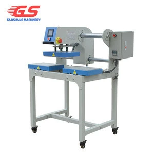 Double Post Pneumatic  Above Sliding Portable T-shirt Heat Printing Machines China supplier