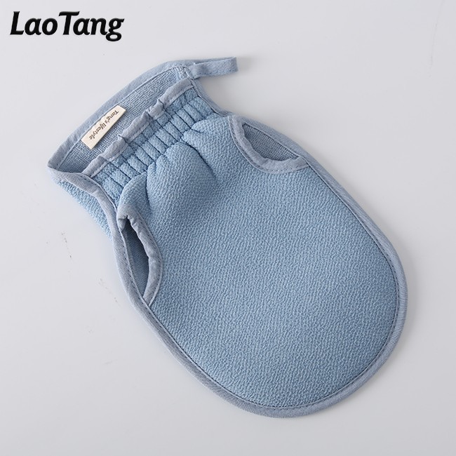 Double-side Thumb Opening High Quality Bath Glove