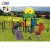 Import Double Theme Plastic Baby Kids Swing And Slide Play Set Playground Equipment from China