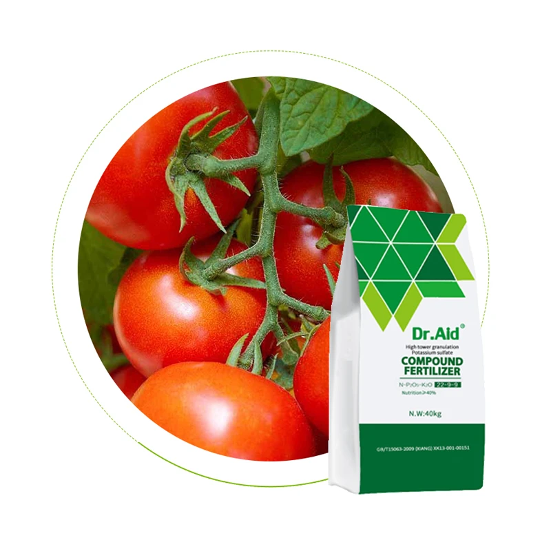 Dr Aid NPK 22 9 9 factory fast release compound fertilizer water soluble engrais granular fertilizer for orange tree