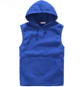 dry fit sweatshirt hip hop hoodies wholesale plain zip hoodies unisex boys girls sleeveless hoodies