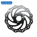 Durable light weight bicycle parts bicycle disc brake, black 145mm electric bike disc brake rotor