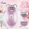 Easy using epilator two heads different body area epilatoring one head lady shaving nono hair remover for wholesales