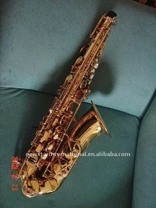 Eb tone gold lacquer Alto Saxophone HSL-1002