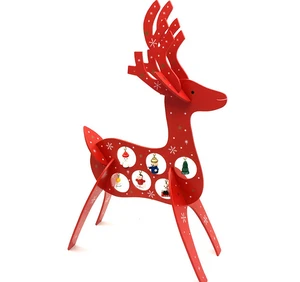 Ebay 2017 arts and craft deer party felt christmas decoration supplies