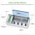 Import EBL 4 slot rechargeable  NIMH/NICD battery charger for AA/AAA/C/D/9V battery with LCD indicates from China