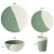 Import Eco Friendly Lekoch Bamboo Fiber Tableware Plates Bowl Cup Set Dinnerware Set for Party Restaurant from China
