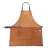 Import Eco-Friendly Material Brown Kitchen Leather Apron from China