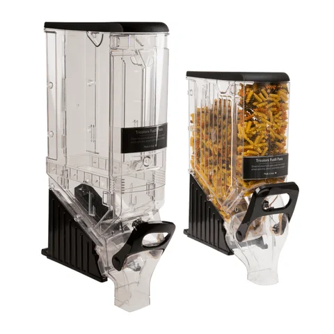 ECOBOX Food grade plastic gravity bin grain bulk food dispenser for supermarket