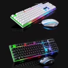 Economic Fashion Chasing Light Leopard G21 Manipulator Backlit gaming keyboard keyboard mouse combos