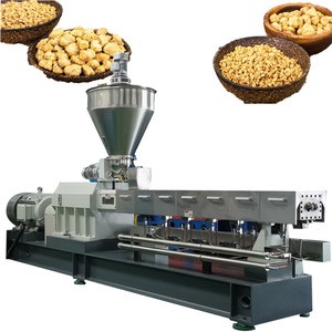 Economic Soy Nugget Maker Soybean  Protein  Food Extruder Processing Production  Line