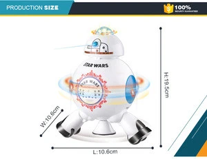 educational popular toy music light dancing robot with best price