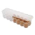 Import Egg Tray for Refrigerator 14 Eggs Tray Holder with Lid from China
