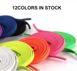 elastic no tie shoelaces Lazy No Tie flat elastic shoelaces for Kids and Adults
