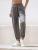 Import Elastic waistband sweat pants women yoga pants with pockets ankle banded pants  sports from China