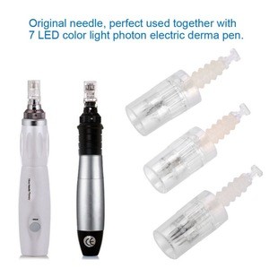 Electric Derma pen needles 9 12 36 pin MYM cartridge for Auto Derma pen Dr. needle pen with tip Micro needle transparent tattoo